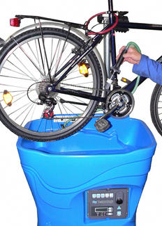 Fahrradhalter für Teilereiniger 'Blue Wave'