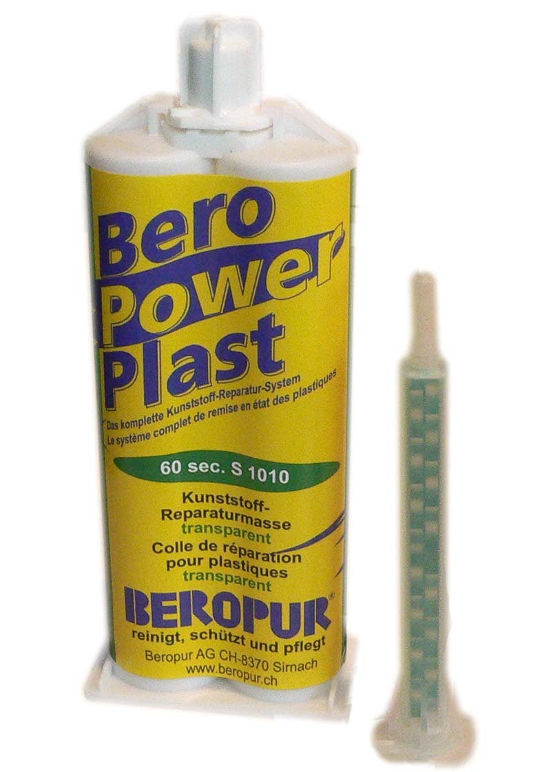5 pièces cartouche pour plastique 60 sec.transparent